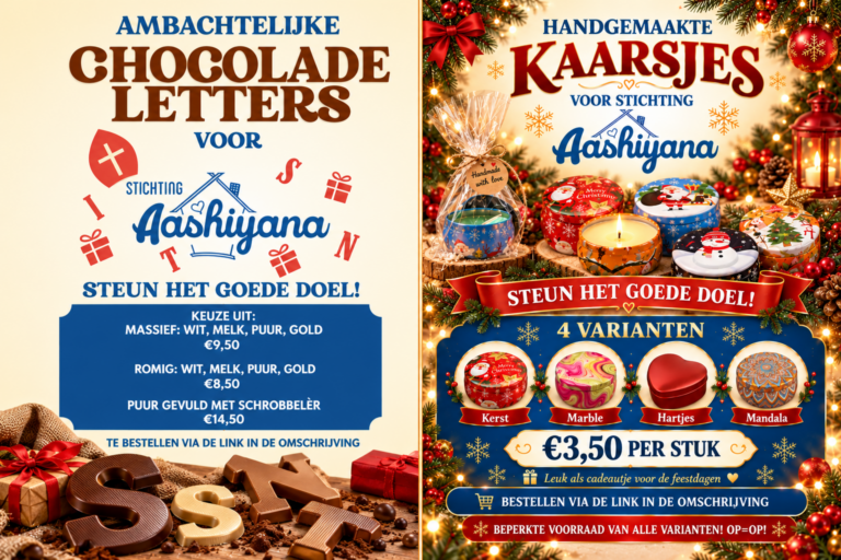Feestdagenactie Stichting Aashiyana